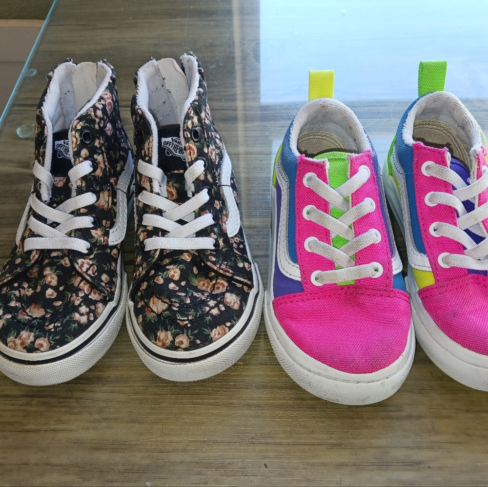 Toddlers size 8 vans
